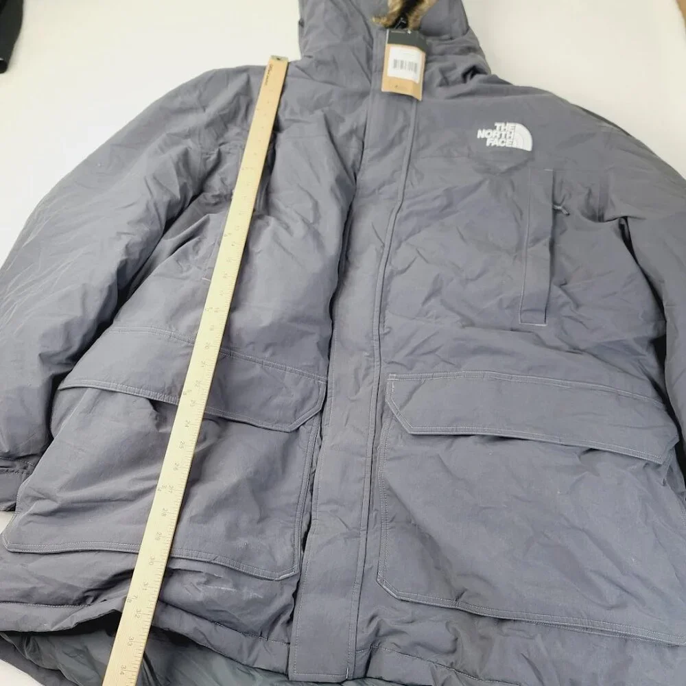 The North Face Men's Vanadis Gray Mc Murdo Smoked Pearl Snow‎ Parka Jacket Sz 5X